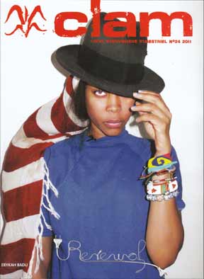 parution dans Clam magazine en octobre 2011